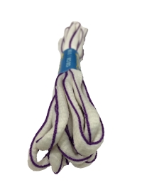 White Violet Shoelaces